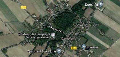 Terrain à Dampierre en Aube (10) de 1308 m² à vendre au prix de 13008€