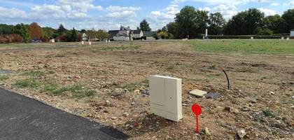 Terrain à Villeperdue en Indre-et-Loire (37) de 500 m² à vendre au prix de 52900€