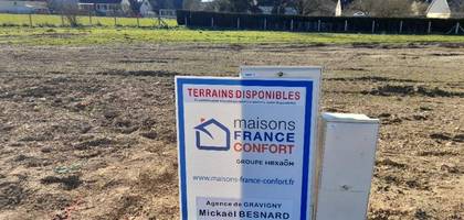 Terrain à Anet en Eure-et-Loir (28) de 530 m² à vendre au prix de 49900€