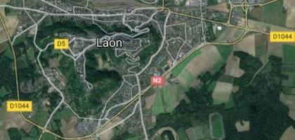 Terrain à Laon en Aisne (02) de 728 m² à vendre au prix de 32500€