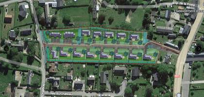 Terrain à Martainville-Épreville en Seine-Maritime (76) de 510 m² à vendre au prix de 77000€