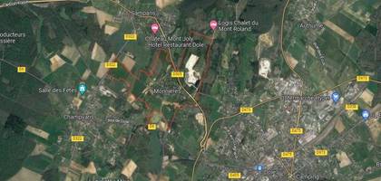 Terrain à Monnières en Jura (39) de 550 m² à vendre au prix de 52250€