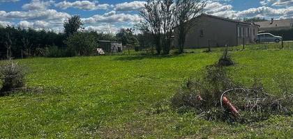 Terrain à Saint-Denis-de-Pile en Gironde (33) de 1200 m² à vendre au prix de 80000€