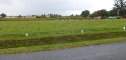 Terrain à Brie-sous-Archiac en Charente-Maritime (17) de 1200 m² à vendre au prix de 24500€