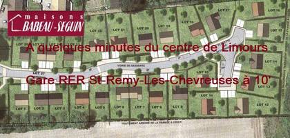 Terrain à Pecqueuse en Essonne (91) de 285 m² à vendre au prix de 142001€