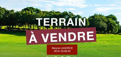 Terrain à La Réole en Gironde (33) de 860 m² à vendre au prix de 56600€