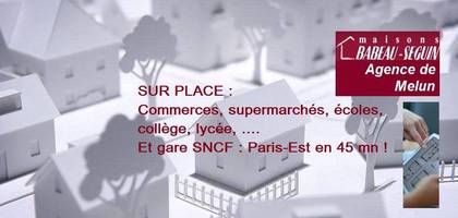 Terrain à Nangis en Seine-et-Marne (77) de 570 m² à vendre au prix de 118000€