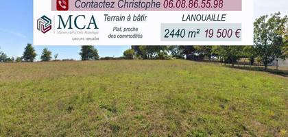 Terrain à Lanouaille en Dordogne (24) de 2440 m² à vendre au prix de 19500€