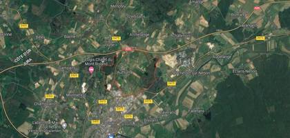 Terrain à Authume en Jura (39) de 821 m² à vendre au prix de 65000€