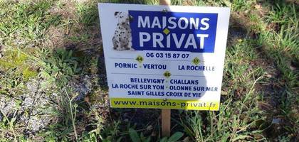 Terrain à La Roche-sur-Yon en Vendée (85) de 585 m² à vendre au prix de 102500€