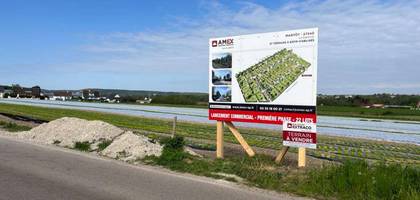 Terrain à Martot en Eure (27) de 500 m² à vendre au prix de 86000€