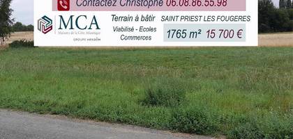 Terrain à La Coquille en Dordogne (24) de 1765 m² à vendre au prix de 15700€