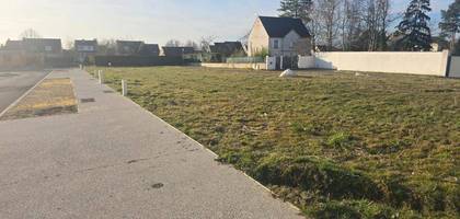Terrain à Nanteuil-le-Haudouin en Oise (60) de 473 m² à vendre au prix de 126000€