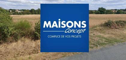 Terrain à Mouchamps en Vendée (85) de 430 m² à vendre au prix de 37996€