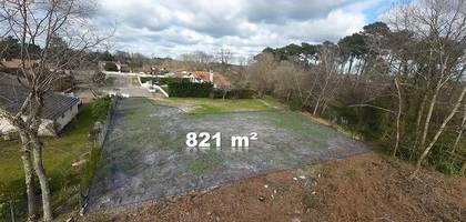 Terrain à Saint-Jean-d'Illac en Gironde (33) de 821 m² à vendre au prix de 259000€