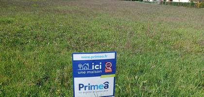 Terrain à Rebréchien en Loiret (45) de 403 m² à vendre au prix de 56900€