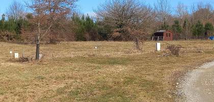 Terrain à Villeneuve-de-Marsan en Landes (40) de 1200 m² à vendre au prix de 42000€