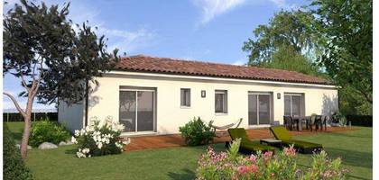 Terrain et maison à Gauriaguet en Gironde (33) de 138 m² à vendre au prix de 357400€