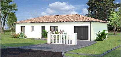 Terrain et maison à Marsas en Gironde (33) de 90 m² à vendre au prix de 255500€