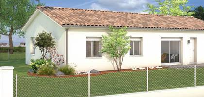 Terrain et maison à Castelnau-de-Médoc en Gironde (33) de 90 m² à vendre au prix de 267000€