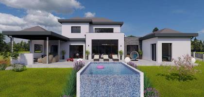 Terrain et maison à Buros en Pyrénées-Atlantiques (64) de 165 m² à vendre au prix de 812000€