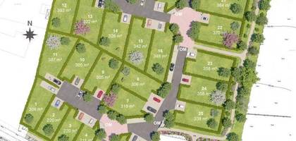 Terrain à Saint-Symphorien en Ille-et-Vilaine (35) de 220 m² à vendre au prix de 45000€