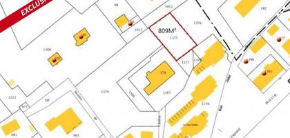 Terrain à La Mure en Isère (38) de 838 m² à vendre au prix de 55000€