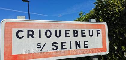 Terrain à Criquebeuf-sur-Seine en Eure (27) de 1200 m² à vendre au prix de 91900€