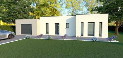 Terrain et maison à Haudivillers en Oise (60) de 500 m² à vendre au prix de 259000€
