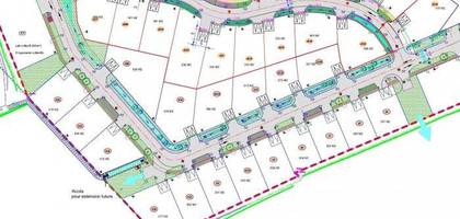 Terrain à Valognes en Manche (50) de 609 m² à vendre au prix de 82770€
