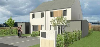 Terrain et maison à Vitré en Ille-et-Vilaine (35) de 82 m² à vendre au prix de 311000€