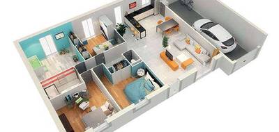 Terrain et maison à Briennon en Loire (42) de 870 m² à vendre au prix de 276000€ - 1