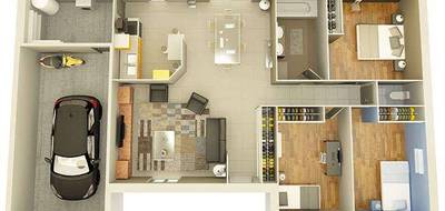 Terrain et maison à Pichanges en Côte-d'Or (21) de 654 m² à vendre au prix de 280650€ - 4