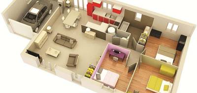 Terrain et maison à Pajay en Isère (38) de 2400 m² à vendre au prix de 271100€ - 4