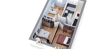Terrain et maison à Guéreins en Ain (01) de 350 m² à vendre au prix de 95000€ - 3