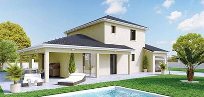 Terrain et maison à Saint-Martin-du-Mont en Ain (01) de 992 m² à vendre au prix de 708400€ - 1