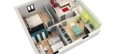 Terrain et maison à Loyettes en Ain (01) de 450 m² à vendre au prix de 357500€ - 3