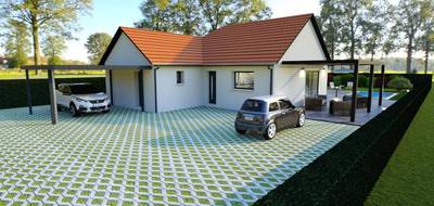 Terrain et maison à Saint-Didier-d'Aussiat en Ain (01) de 105 m² à vendre au prix de 275000€ - 4