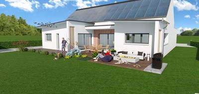 Terrain et maison à Pleugueneuc en Ille-et-Vilaine (35) de 130 m² à vendre au prix de 406000€ - 1