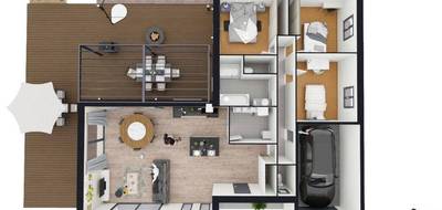 Terrain et maison à Portet-sur-Garonne en Haute-Garonne (31) de 100 m² à vendre au prix de 323600€ - 4