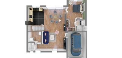 Terrain et maison à Saint-Père-en-Retz en Loire-Atlantique (44) de 80 m² à vendre au prix de 204712€ - 4