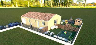 Terrain et maison à Saint-Vincent-d'Olargues en Hérault (34) de 85 m² à vendre au prix de 225000€ - 1
