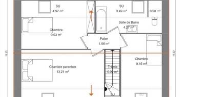 Terrain et maison à Proville en Nord (59) de 110 m² à vendre au prix de 248000€ - 2