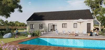 Terrain et maison à Mehun-sur-Yèvre en Cher (18) de 108 m² à vendre au prix de 230590€ - 1