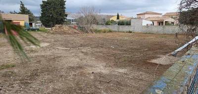 Terrain à Paulhan en Hérault (34) de 405 m² à vendre au prix de 124900€ - 1