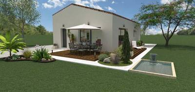 Terrain et maison à Bourg-Saint-Andéol en Ardèche (07) de 73 m² à vendre au prix de 230000€ - 1