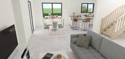 Terrain et maison à Garnerans en Ain (01) de 105 m² à vendre au prix de 290500€ - 3