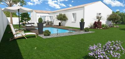 Terrain et maison à Saint-Médard-d'Aunis en Charente-Maritime (17) de 100 m² à vendre au prix de 287239€ - 1
