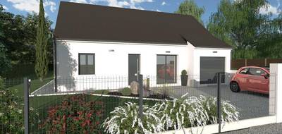 Terrain et maison à Pernay en Indre-et-Loire (37) de 71 m² à vendre au prix de 225000€ - 1