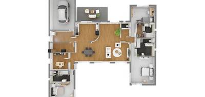 Terrain et maison à Saint-Palais-sur-Mer en Charente-Maritime (17) de 115 m² à vendre au prix de 561294€ - 3